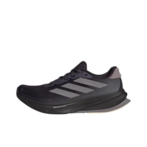 Adidas Supernova Rise 2 Дышащие Поддерживающие Повседневные Беговые Кроссовки Женские Черные