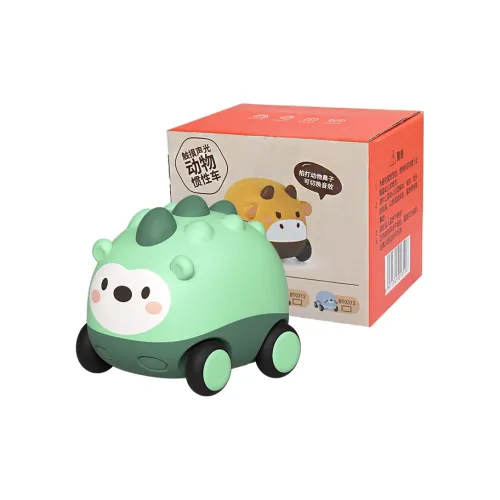 Babytry Мультяшный Инерциальный Автомобиль с Двигателями Развивающие Игрушки