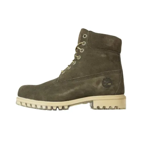 Timberland 6 Inch Короткий Аутдор Мужской Оливково-зеленый