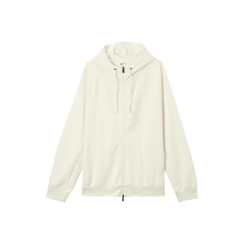 Nike Primary Dri FIT UV Full Zip Versatile Hoodie Hoodie Men's Light Ivory