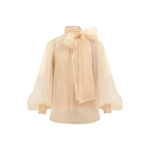 Zimmermann Бежевые Женские Рубашки