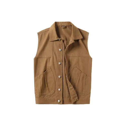 CAT'S PAW Желтый Унисекс Жилеты