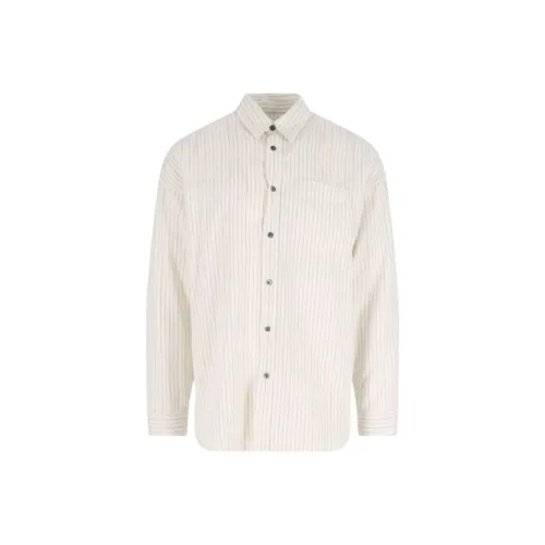 Sunflower White Men's Shirts Подсолнух Белый Мужские Рубашки