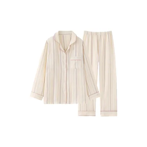 MIMOSA CHUR Радужный Полосы Женские Пижамные Комплекты