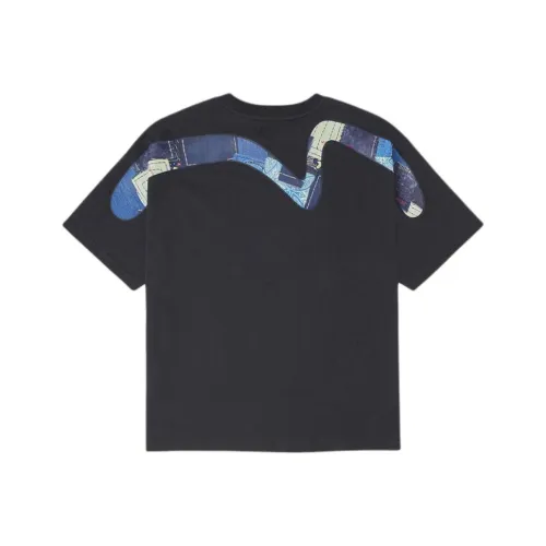 EVISU Угольный Серый Мужская T-Рубашка