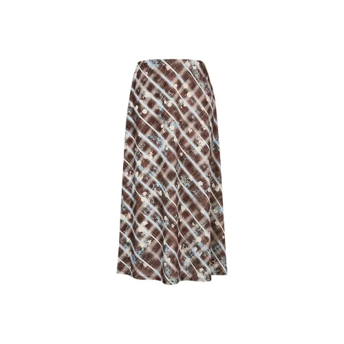 Hopeshow Повседневный Длинный Юбка Женские
