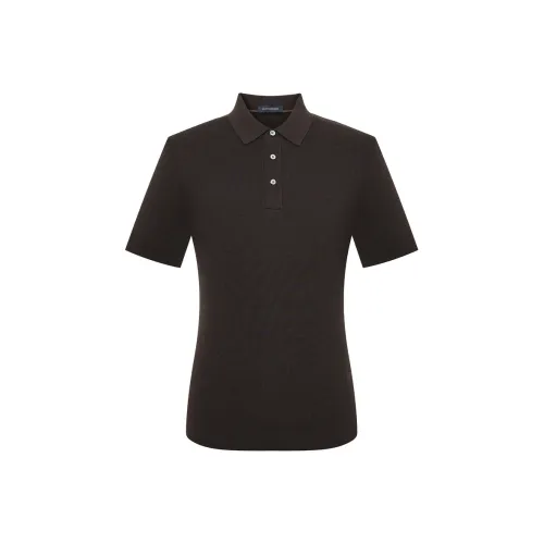 SAINT ANGELO Nightfall Brown Unisex Polo