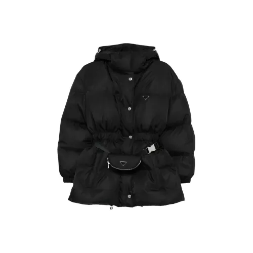 PRADA Черный Женский Пуховик