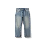 Washed Nostalgic Medium Blue [Cropped]  
Промытый Ностальгический Средний Синий [Укороченный]