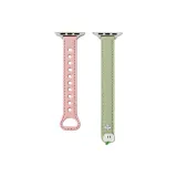 Светло-зеленый и розовый