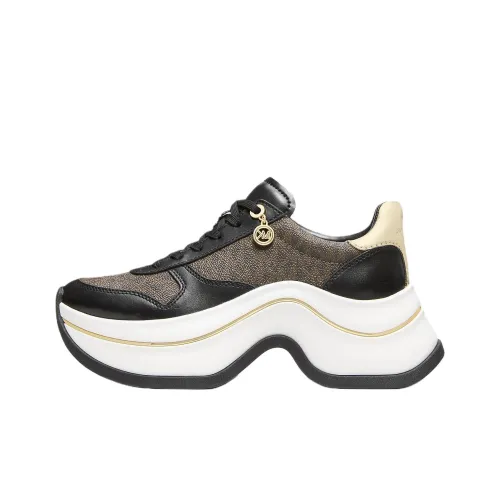 MICHAEL KORS Arla Low Топ Толстая подошва Кроссовки Женские Коричневые