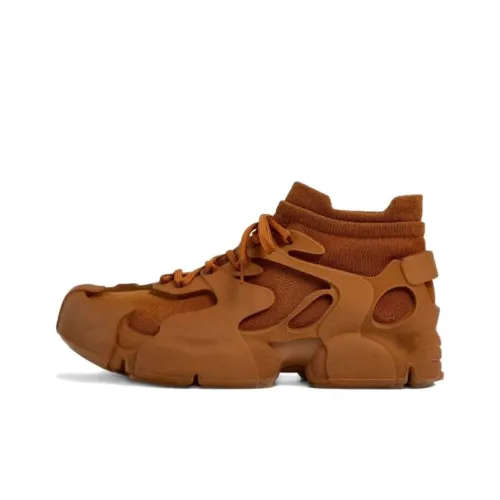 CAMPERLAB Tossu Дышащий Высокий Топ Повседневная Обувь Унисекс Коричневый