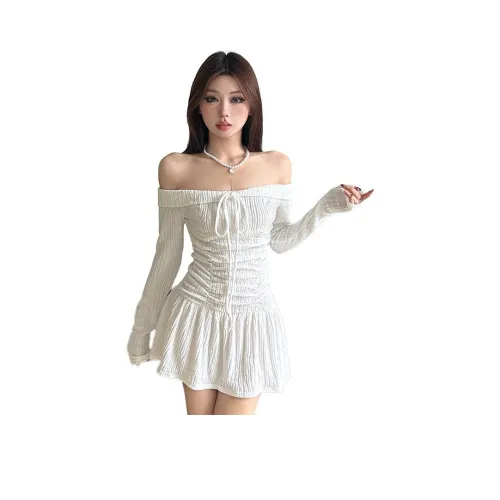 BVODE Длинное платье с длинными рукавами женское