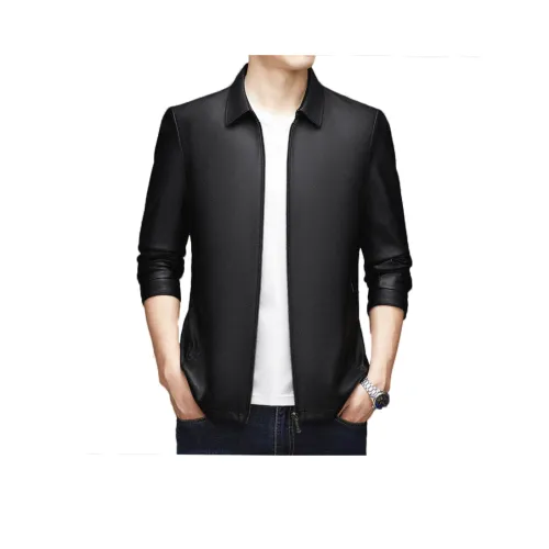 UZXJ Унисекс Кожаные куртки