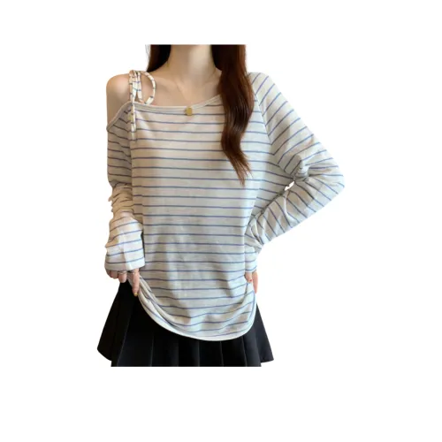 HUICUIGE Длинный рукав Т-рубашка Женская