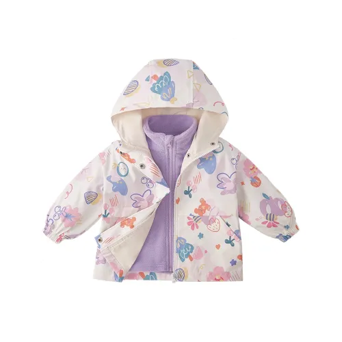 JELLYBABY Тройная защита пальто с принтом по всей поверхности