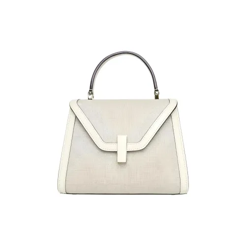 Valextra Iside Телячья кожа Сумка Стандартная Женская Светлое золото