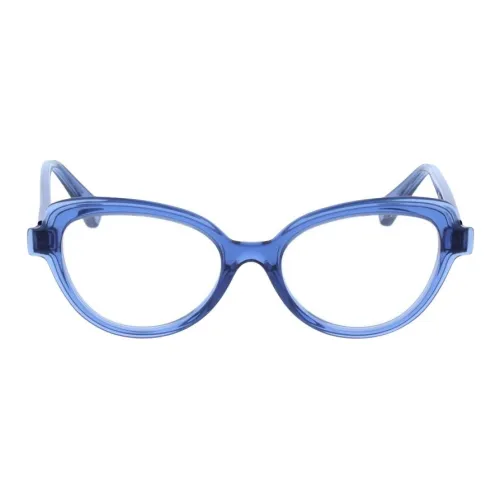 Glare Ацетат Кошачий глаз Оправы для очков Женские Синий