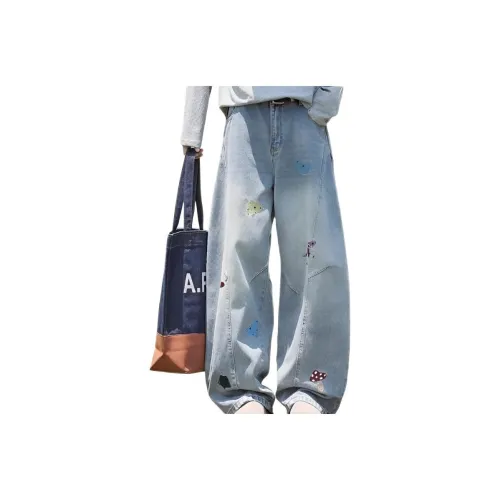 ENPofficial Светло-синие мужские джинсы