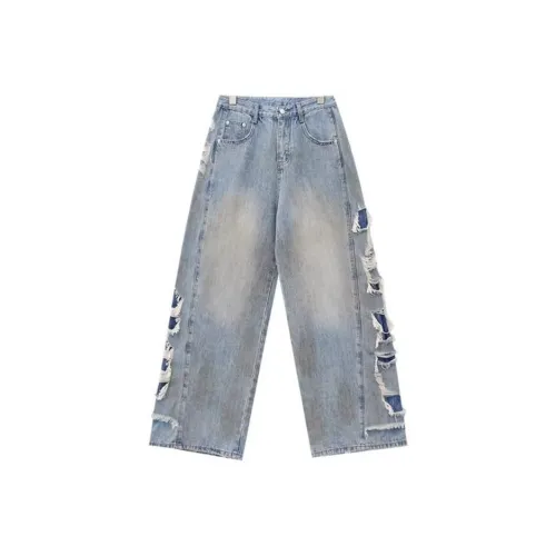 Vine Color Светло-Синие Женские Джинсы