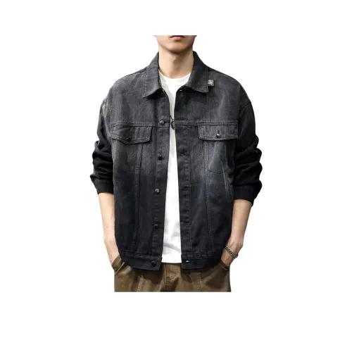 QIANJINNIU Мужские Джинсовые Куртки