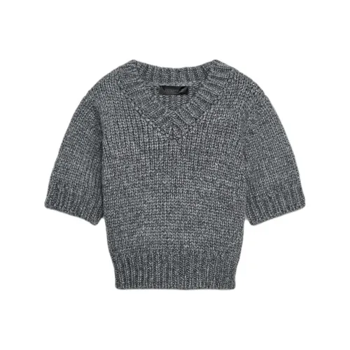 ZARA Серый Женский Трикотаж