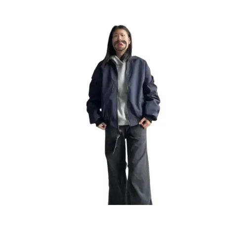 BRG Темно-синие унисекс куртки