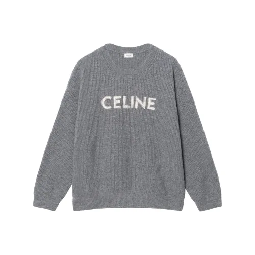 Celine Серые Мужские Свитера