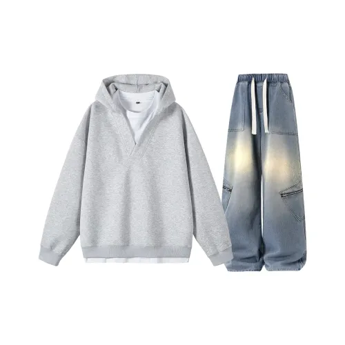 ZIRUNGE Унисекс Свитшот Комплекты