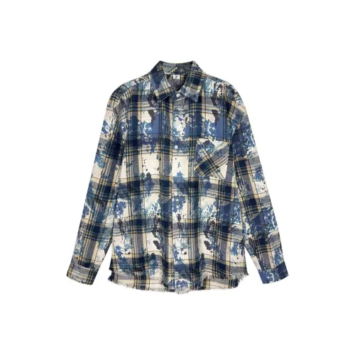 Find Yourself Синий Унисекс Рубашки