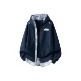 Темно-синий/Светло-синий в клетку