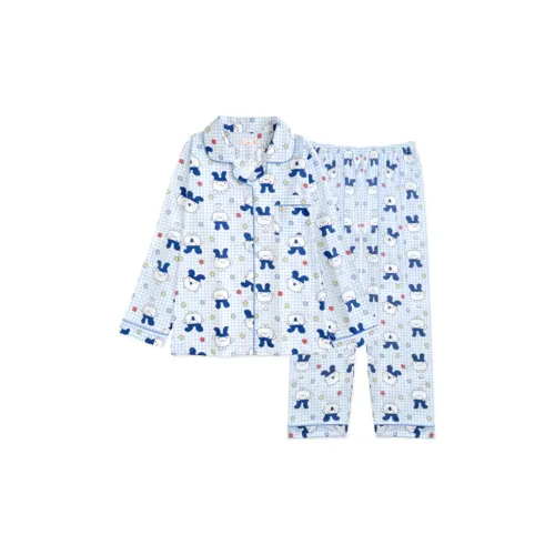 MIMOSA CHUR Синий Клетка Женский Пижамный Комплект