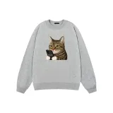 Серый с флисовой подкладкой