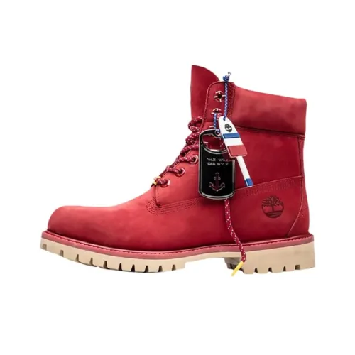 Timberland 6 Inch Короткий Аутдор Мужской Красный