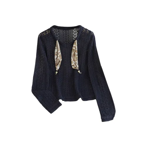 TOUCH Темно-синий женский трикотаж