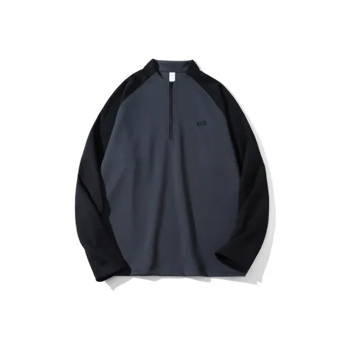 WAYHWEI Темно-синий Унисекс Свитшоты