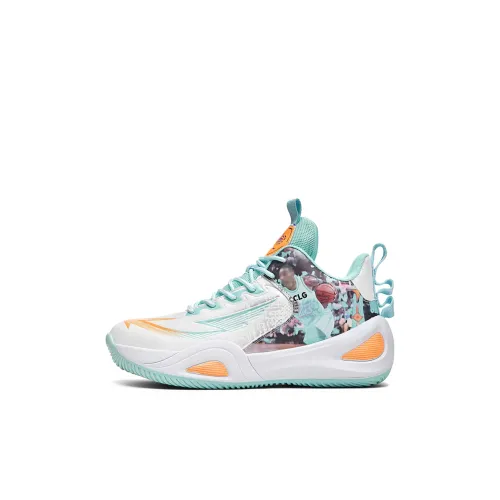 AMICNIEGD Амортизация Oтскок Дышащий MID Топ Детские Баскетбольные кроссовки Унисекс