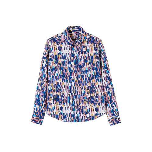 COTON DOUX Элегантная Цветочная Рубашка Женская