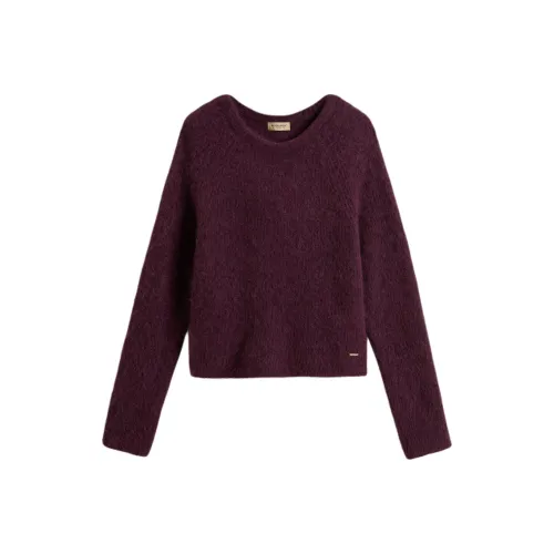 WOOLRICH Женские свитеры бордового цвета