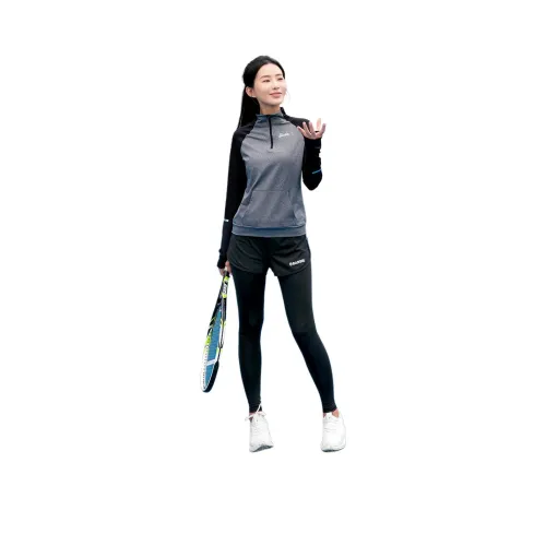 Барби Фотиния Серый+Черный Женские Комплекты для Фитнеса