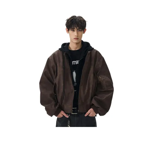 THE AIER Унисекс Кожаные куртки