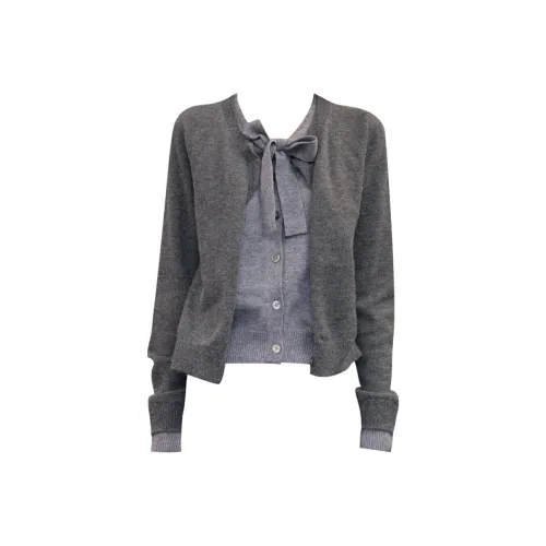 COVER TIME Темно-серый топ женский трикотаж