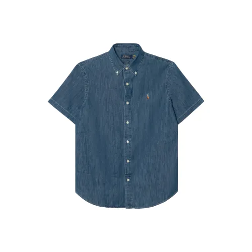 Polo Ralph Lauren Рубашка Мужская Синяя