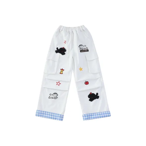 Marcolor Белый Kids Брюки