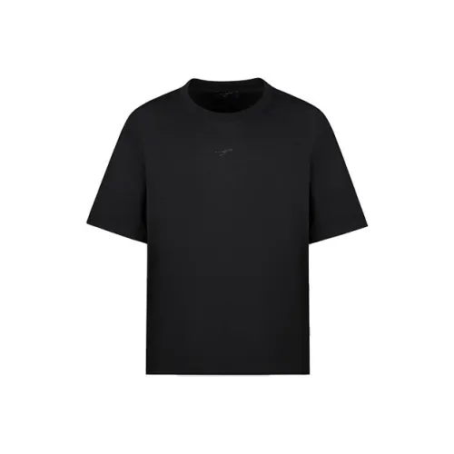 The Last Redemption Весенний Летний Короткий рукав Свободный крой Круглый вырез Рубашка Унисекс