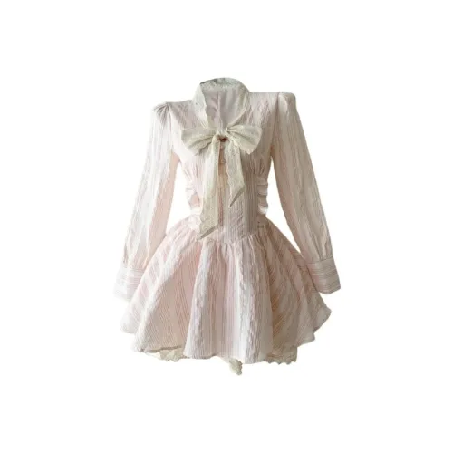 Incolore Длинное платье с длинными рукавами женское