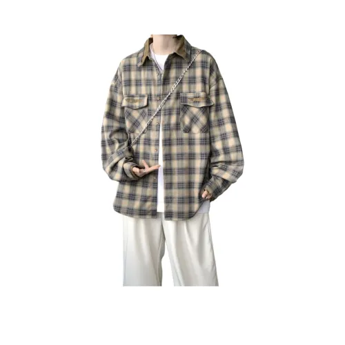 SCHEPPERHEYN Хаки Унисекс Рубашки