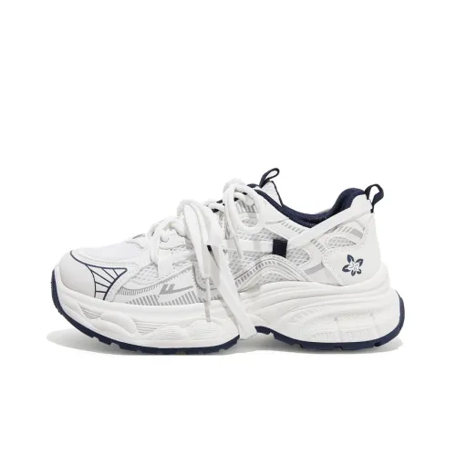 Warrior 4,5CM Толстая подошва Кроссовки Женские