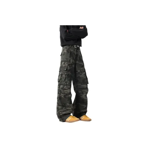 AOPAISHARK Камуфляж Унисекс Карго Брюки
