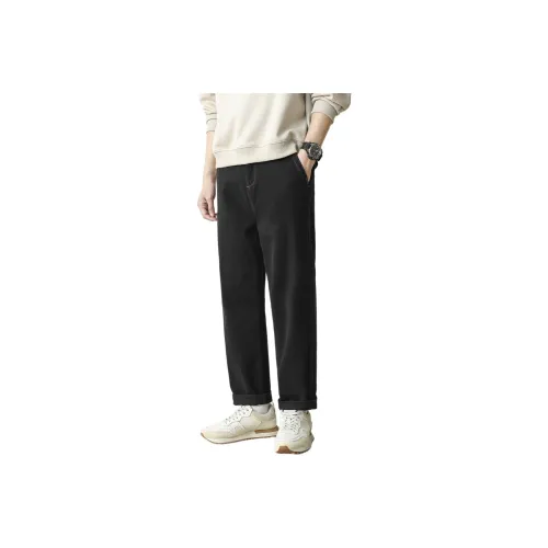 Hansca Осенний Модный и Легкий в уходе Свободный крой Повседневные Брюки Мужские